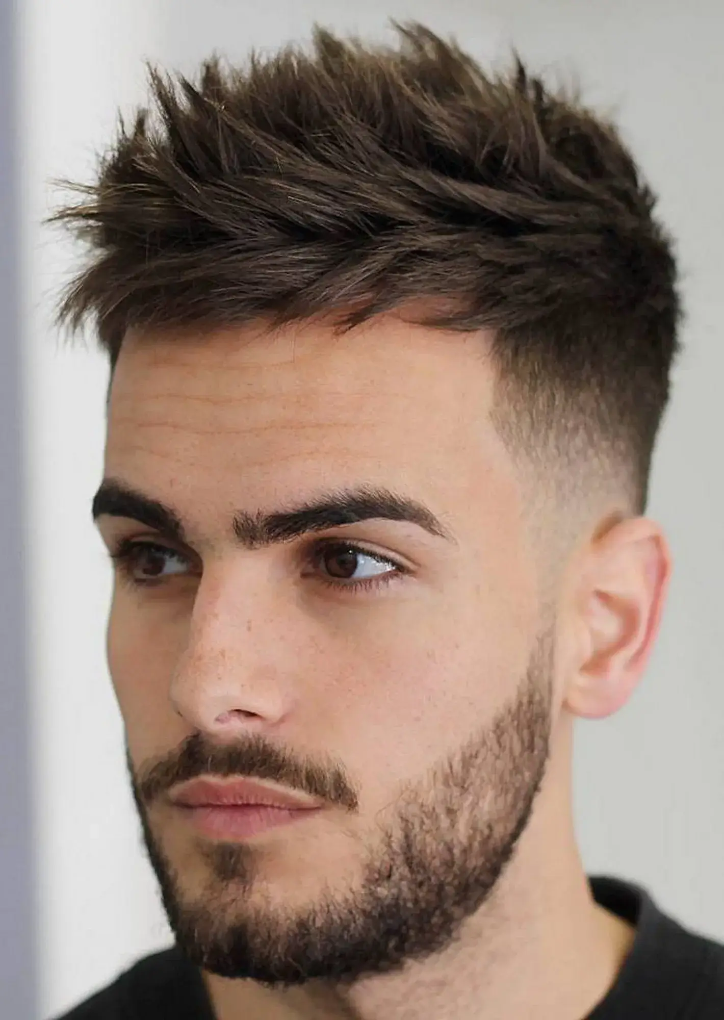 Men's undercut haircut