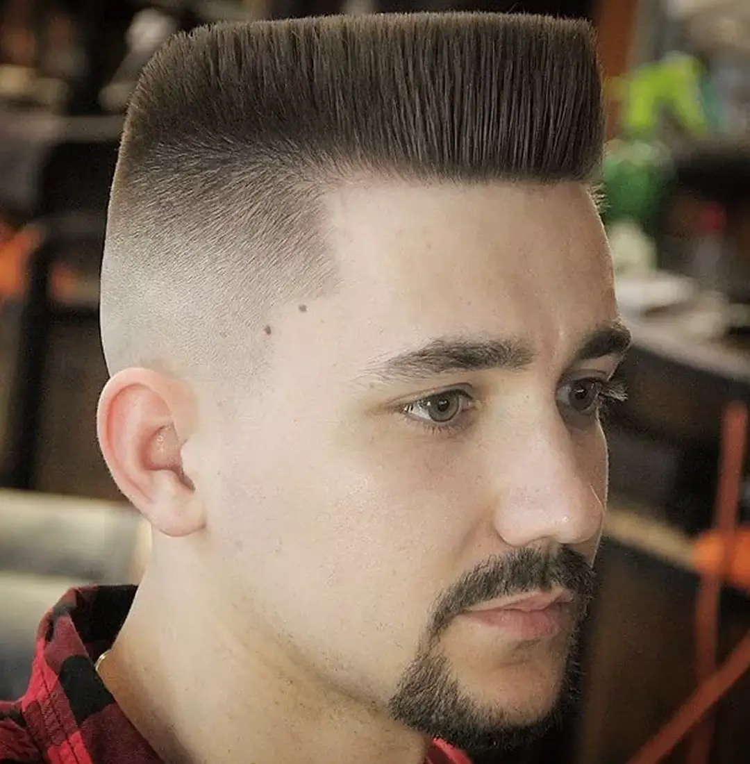 Men's Flat Top Haircut from Fifth Ave Barber Shop in Midtown NYC