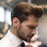 Classic Men's Haircut with Pompadour in Midtown NYC from Fifth Avenue Barber Shop