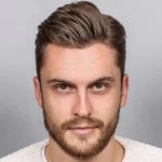 Classic Men's Haircut with Side Part in Midtown NYC from Fifth Avenue Barber Shop
