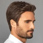 Classic Men's Haircut with Stubble in Midtown NYC from Fifth Avenue Barber Shop