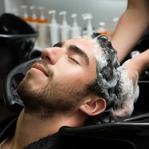 Men's Hair Wash Midtown NYC