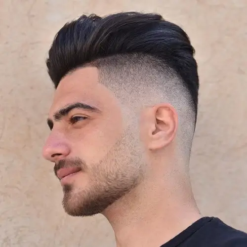 Men's High Fade Haircut in Midtown NYC from Fifth Avenue Barber Shop