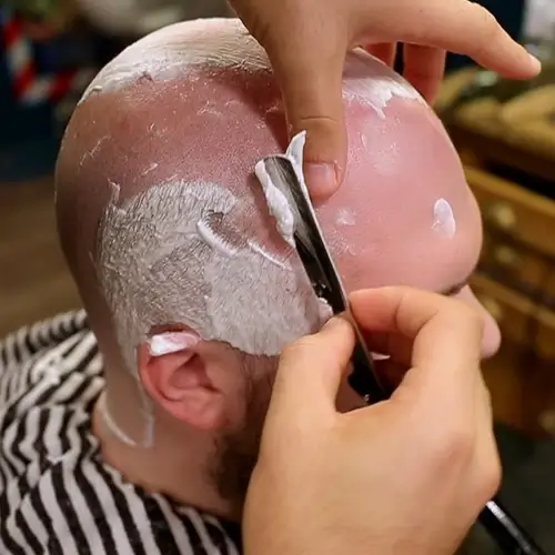 Men's Head Shave Midtown NYC | Fifth Avenue Barber Shop